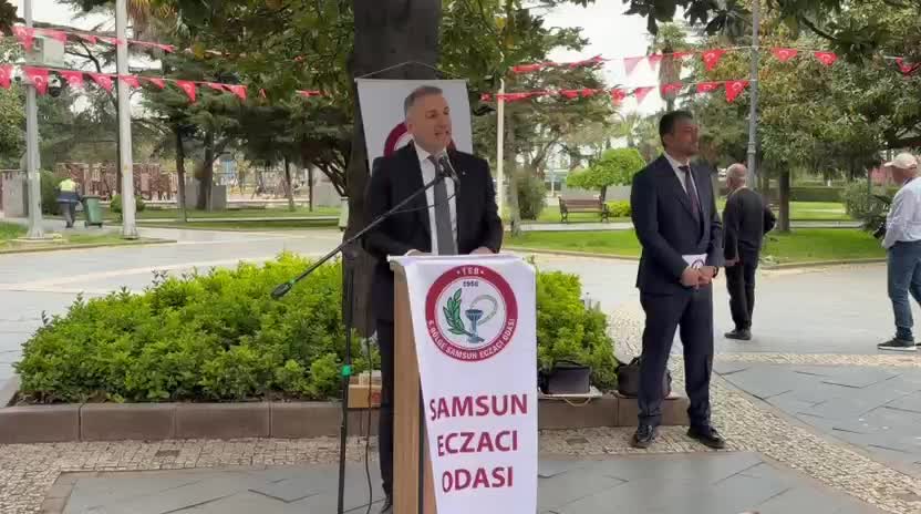 Samsun'da Bilimsel Eczacılık Günü'nün 187. yılı kutlandı