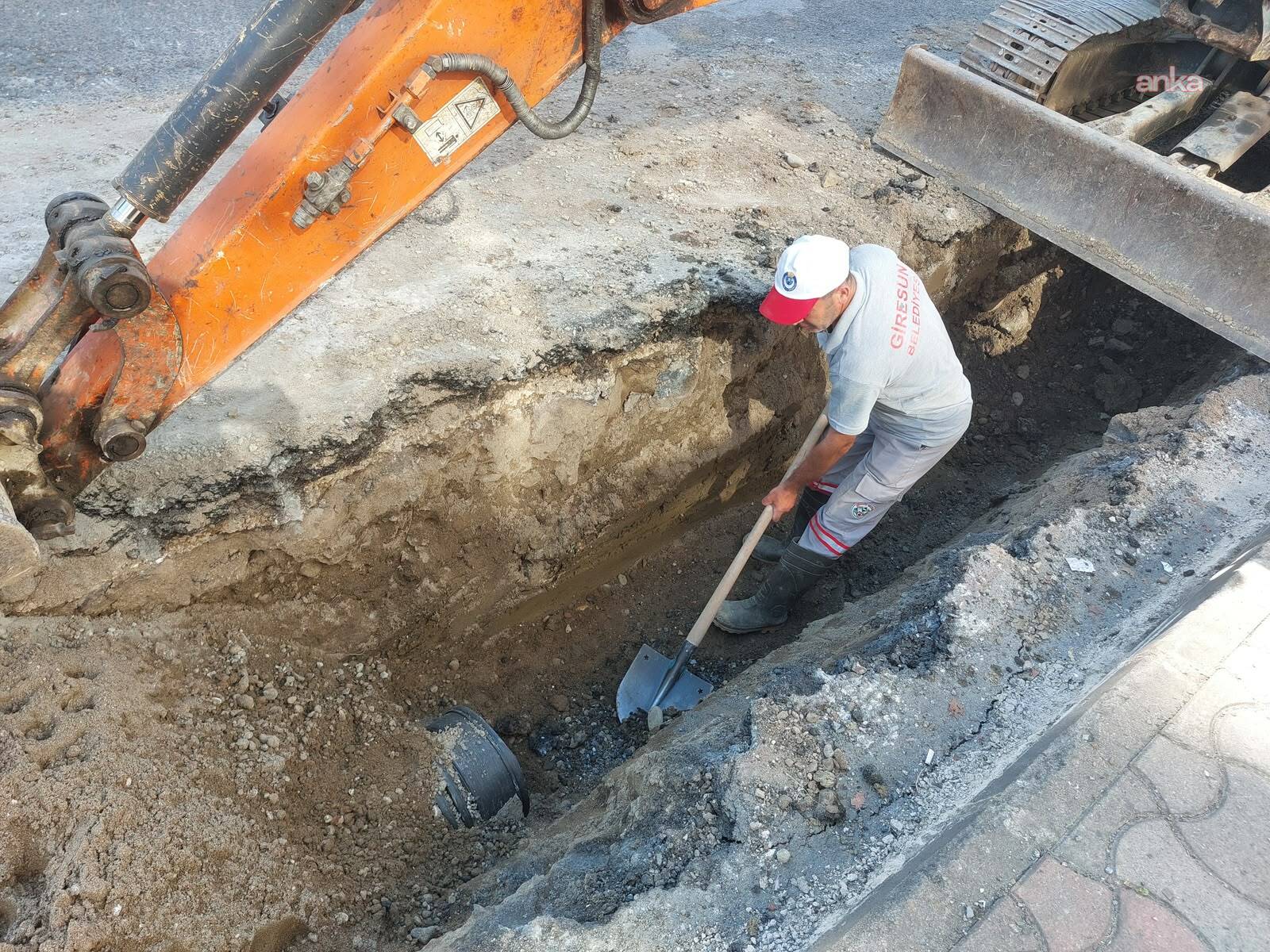 Giresun Belediyesi'nden Nizamiye Mahallesi'ne altyapı yatırımı