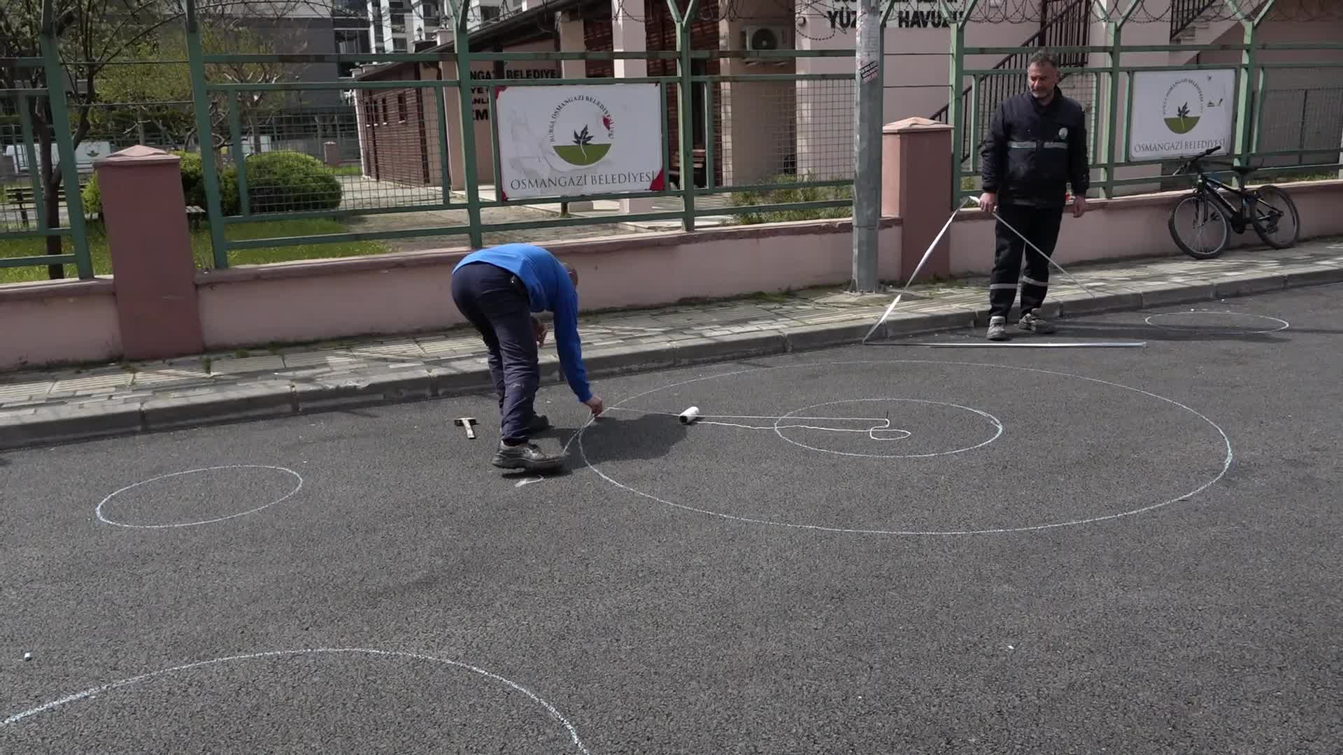 Osmangazi'de sokaklar çocuklar için dönüştü