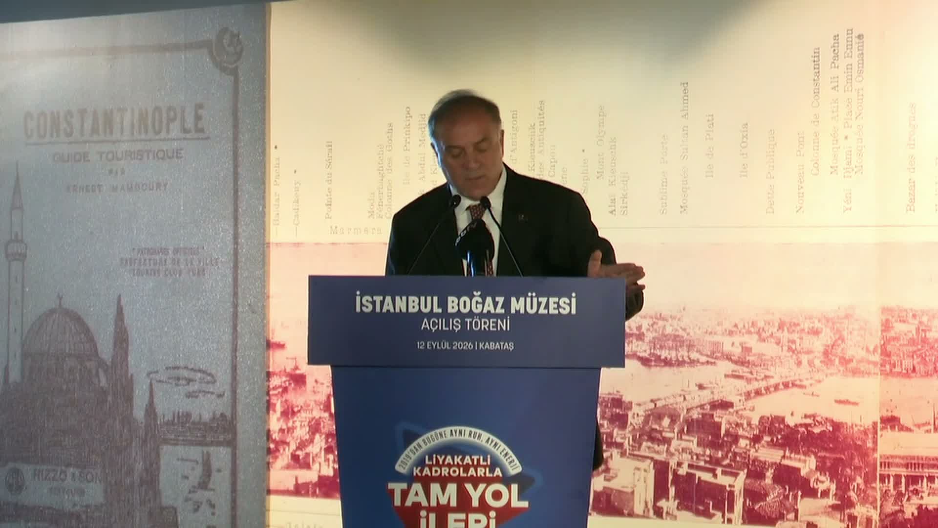 İBB Başkan Vekili  Nuri Aslan: "İBB'nin tüm müzelerinin Türk vatandaşlarına bir lira olmasını İBB Meclisi'ne sunacağız"