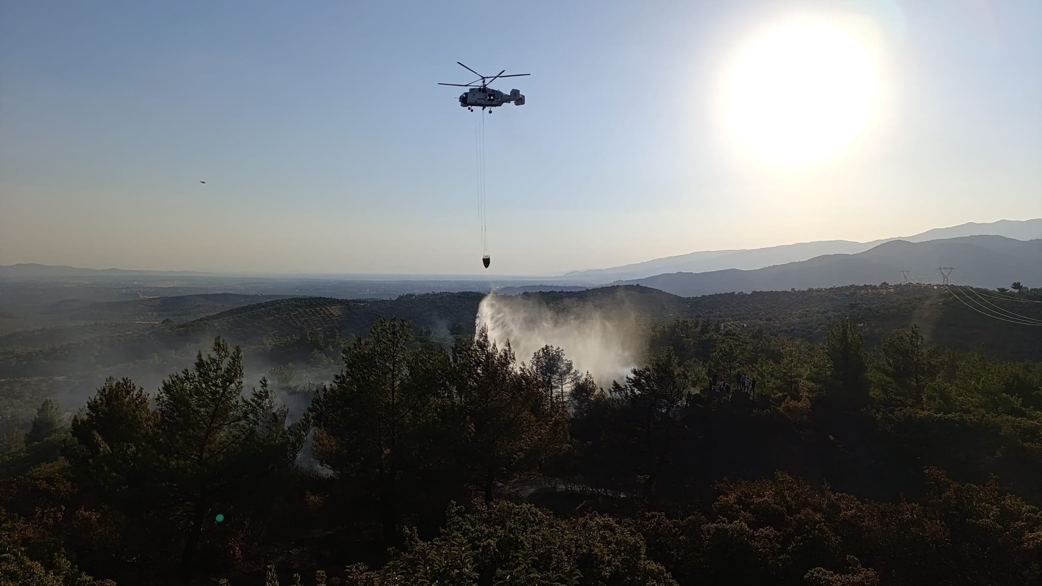 Balıkesir Altıeylül'deki orman yangını kontrol altına alındı