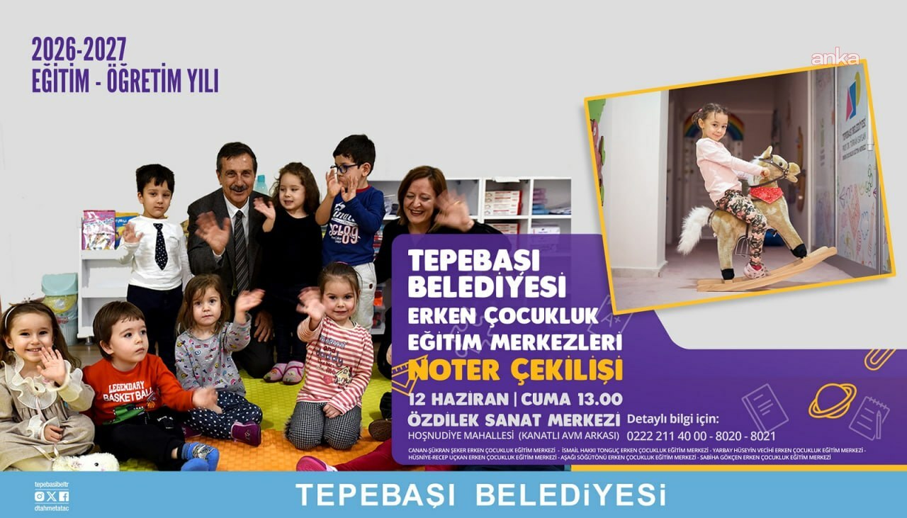 Tepebaşı Belediyesi Erken Çocukluk Eğitim Merkezleri’nde yeni dönem hazırlığı