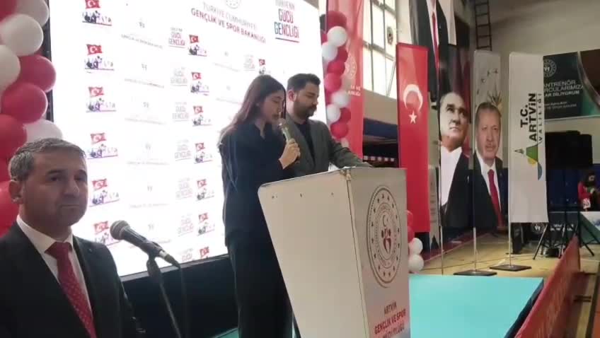 Artvin'de 19 Mayıs Gençlik ve Spor Bayramı kutlandı