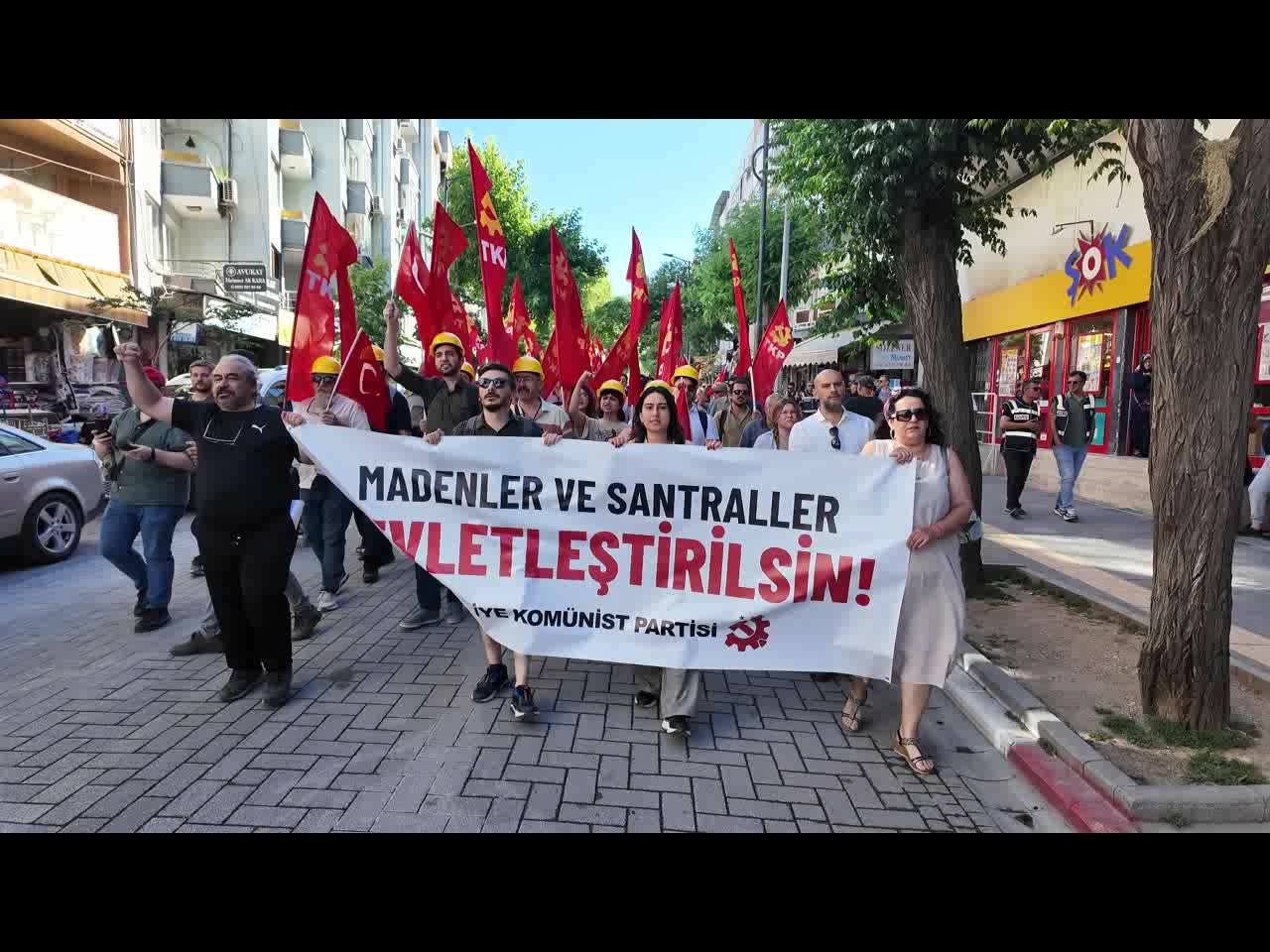 Soma'da TKP'den 15-16 Haziran yürüyüşü: "Bu ülke, bu halk satılık değil"