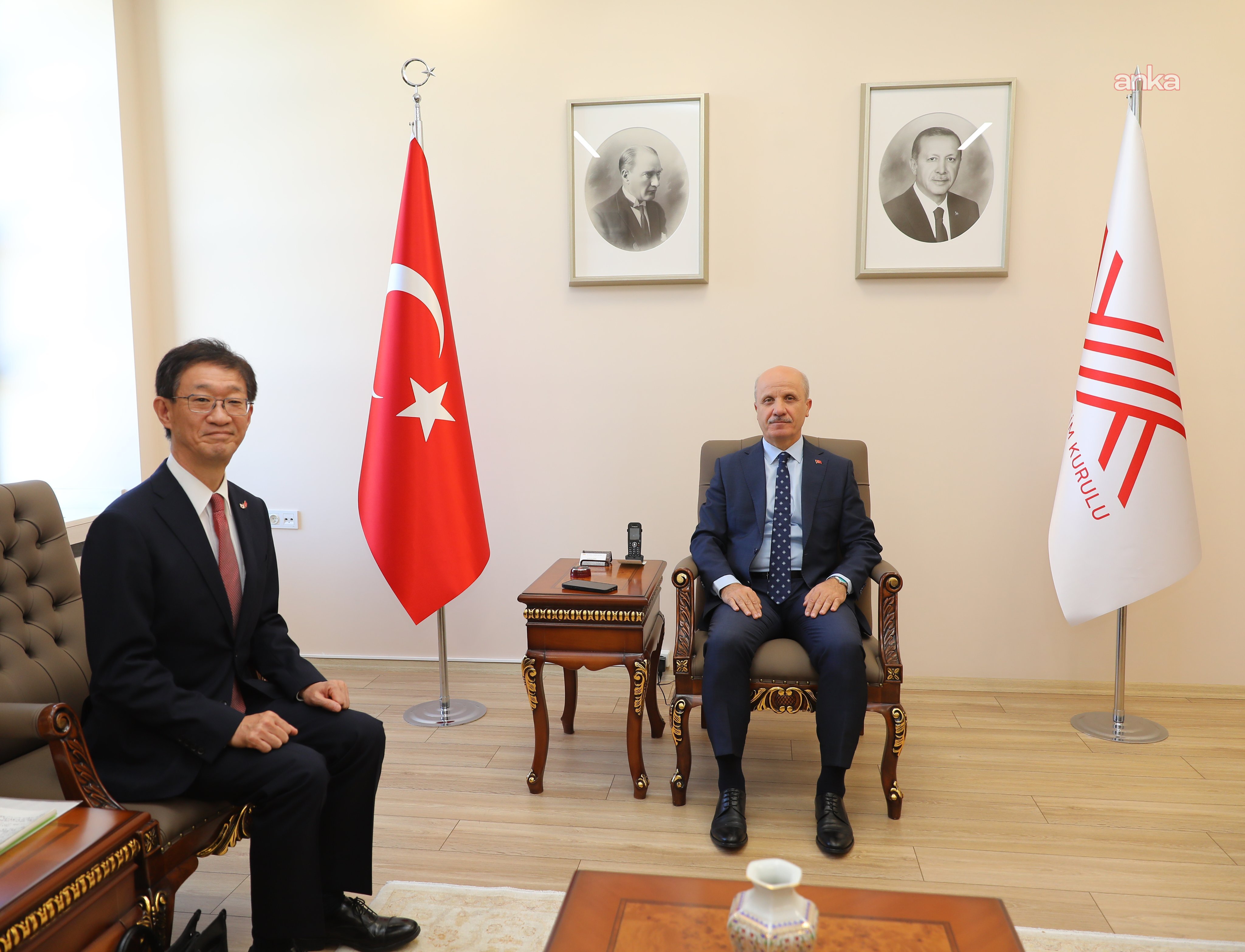 Japonya’nın Ankara Büyükelçisi Masami'den YÖK Başkanı Özvar'a ziyaret