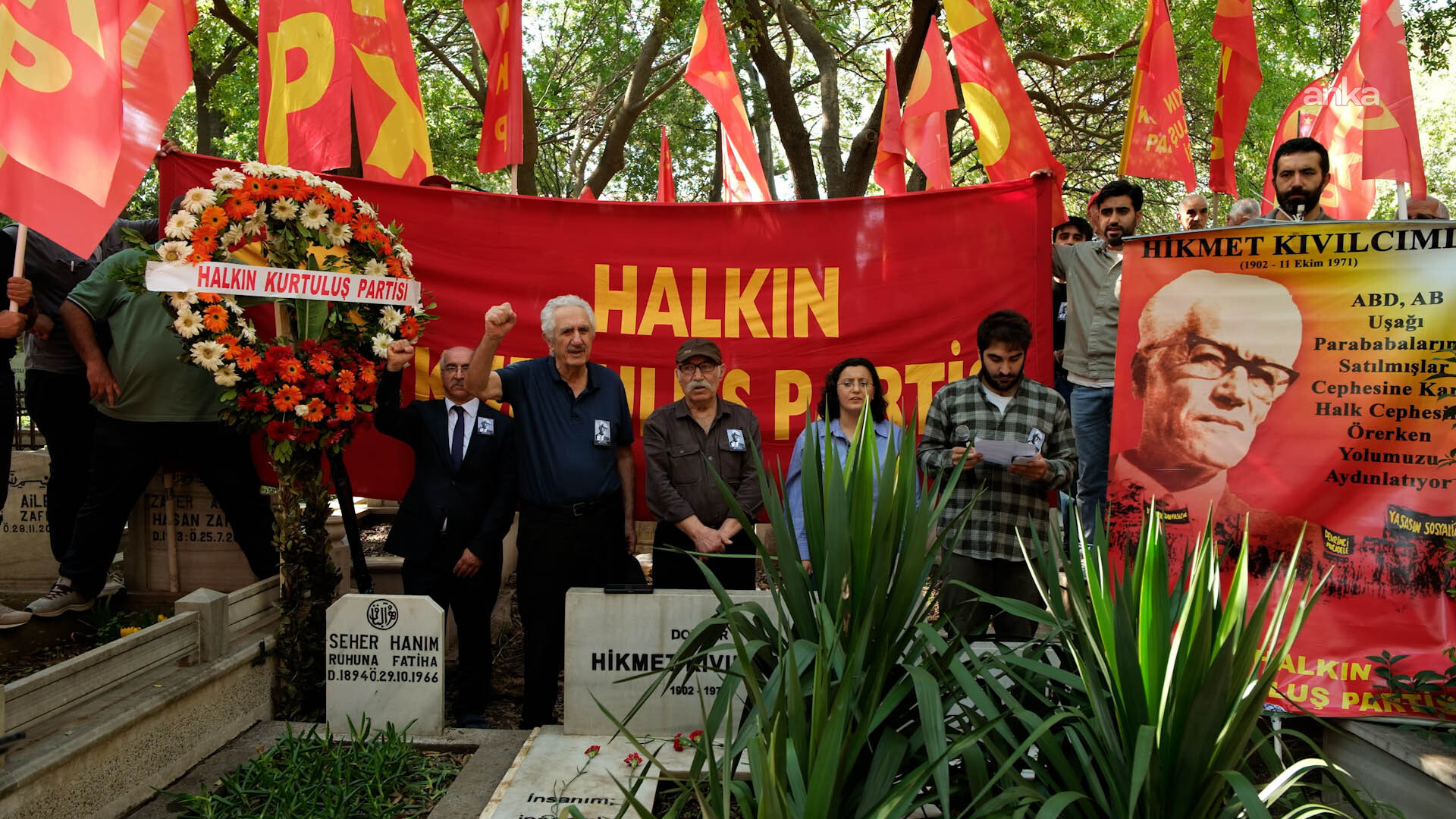 HKP, Hikmet Kıvılcımlı'yı ölümünün 55. yılında andı