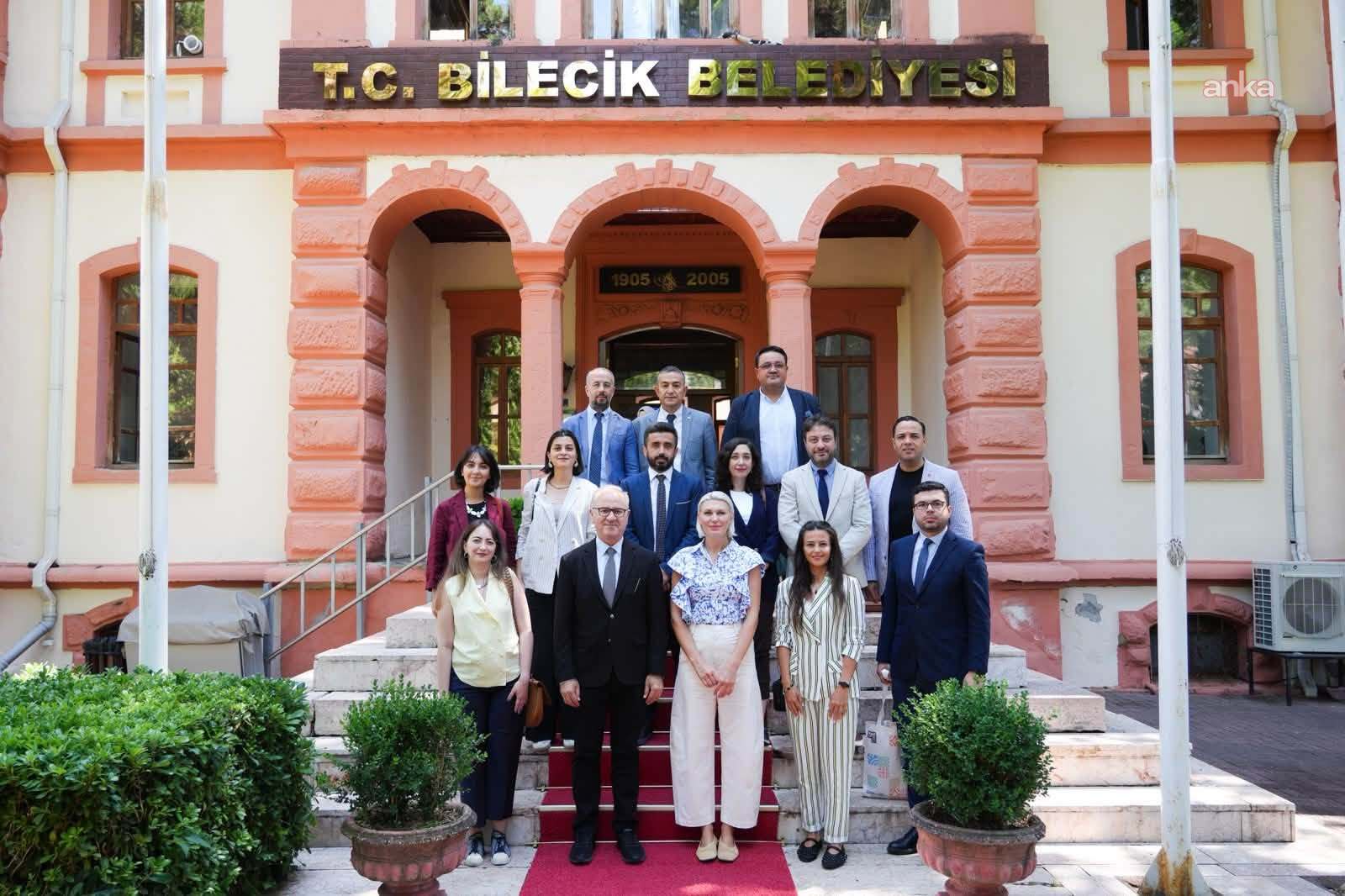 Marmara Belediyeler Birliği heyetinden Bilecik Belediyesi'ne ziyaret