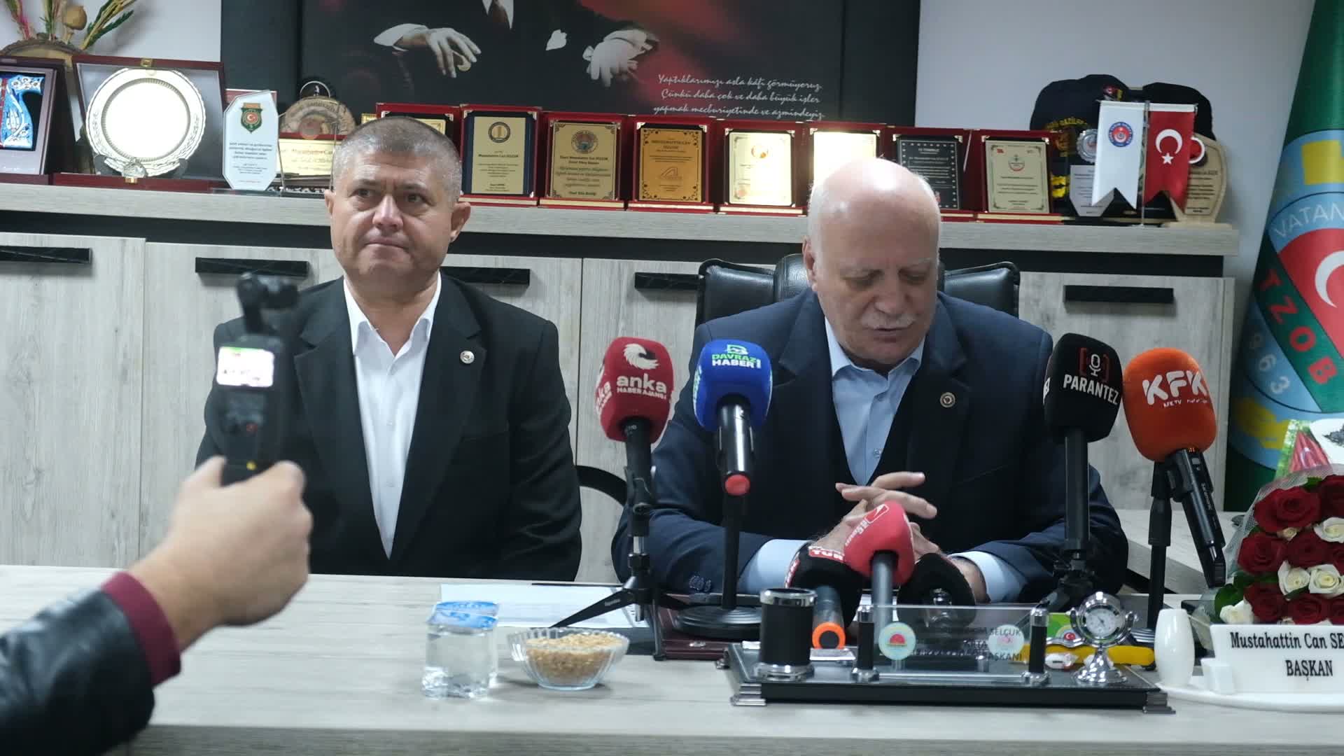 TZOB Genel Başkanı Bayraktar Isparta’da konuştu: “Tarım bu ülkenin güvenlik meselesidir”