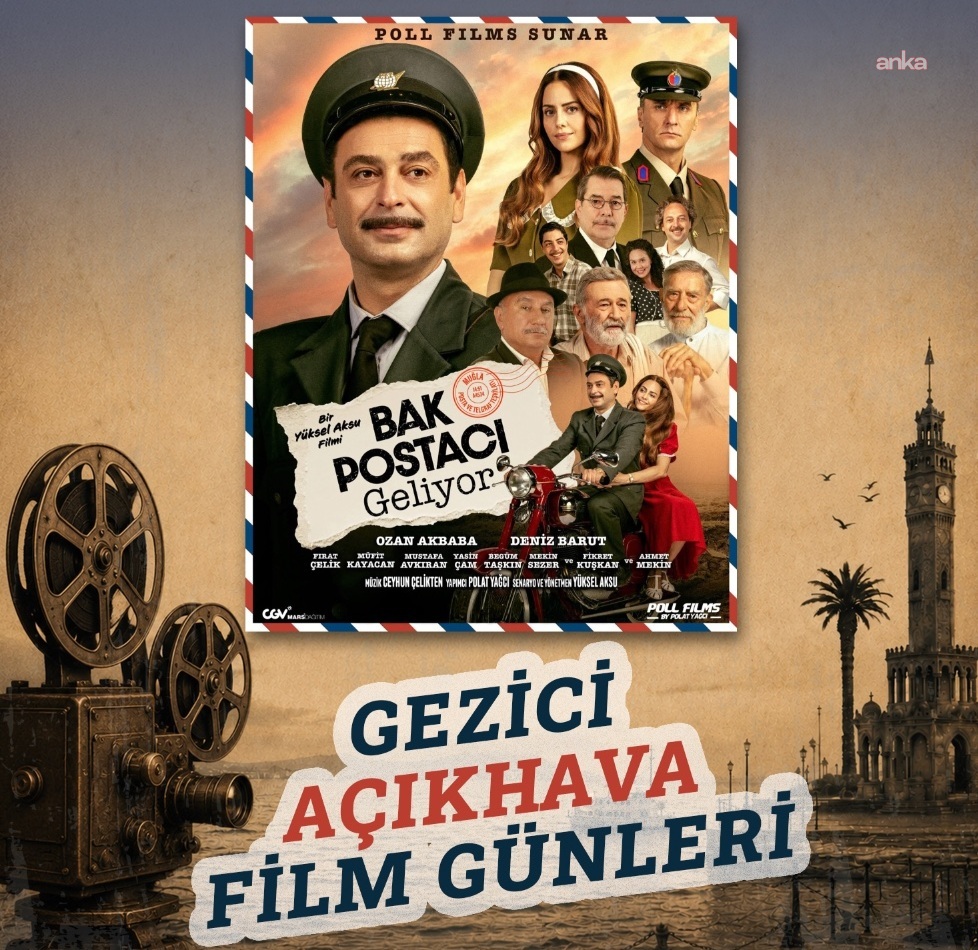 İzmir'in Gezici Açıkhava Film Günleri Karabağlar'da başlıyor