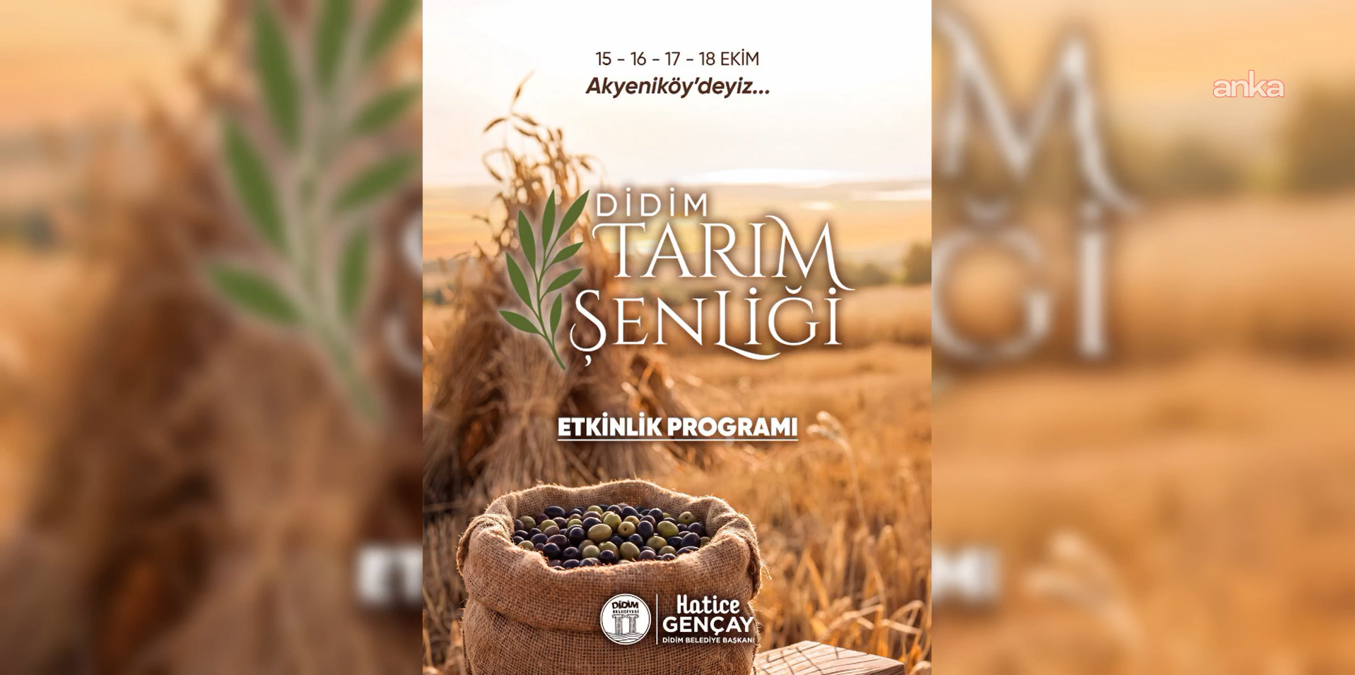 Didim Tarım Şenliği, "Topraktan Geleceğe: Üreten Didim" temasıyla başlıyor