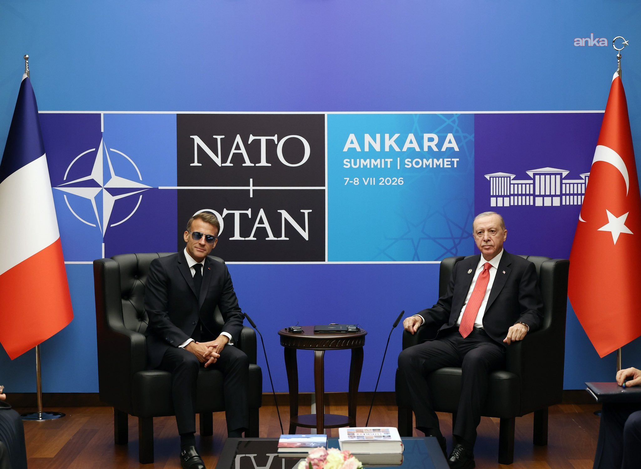 İletişim Başkanlığı'ndan, Erdoğan-Macron görüşmesine ilişkin açıklama