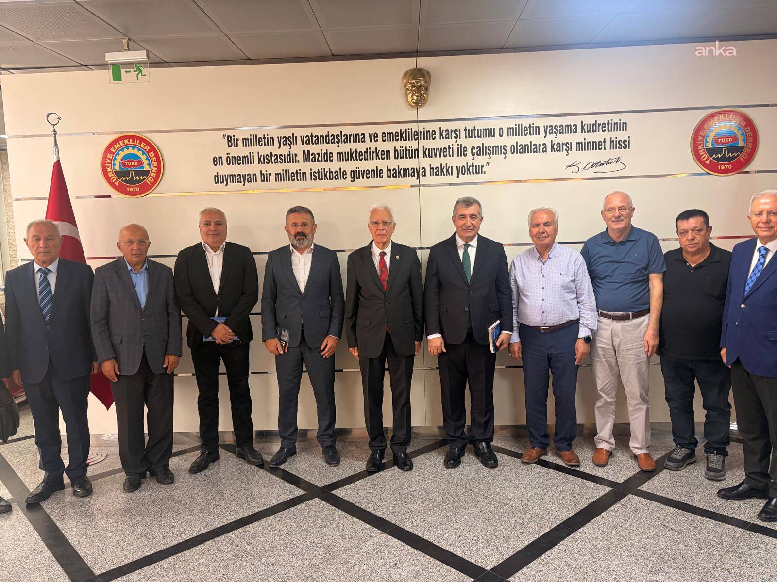 CHP Genel Başkan Yardımcıları Saraç ve Demirci’den TÜED’e ziyaret