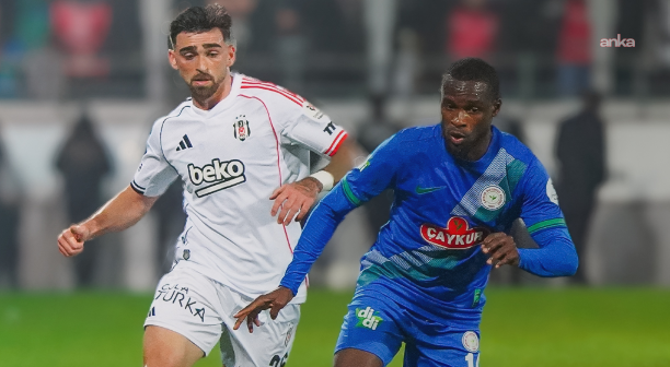 Beşiktaş sezonu Rize’de beraberlikle tamamladı