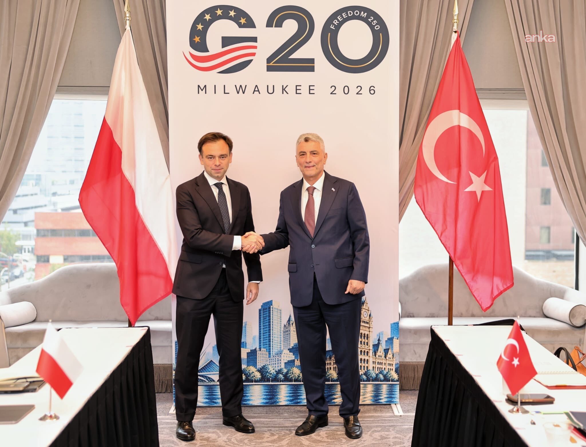 Ömer Bolat, Polonya Maliye ve Ekonomi Bakanı Domański ile görüştü: Ticarette 15 milyar dolar hedefi