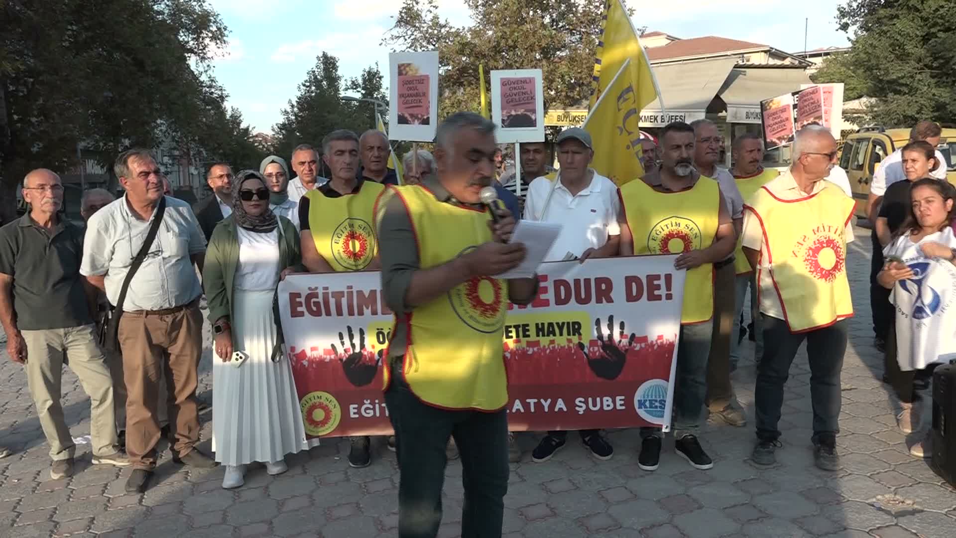 Eğitim Sen Malatya Şube Başkanı Millioğulları: “Okullar çocuklar için yaşam alanına dönüşmeli”