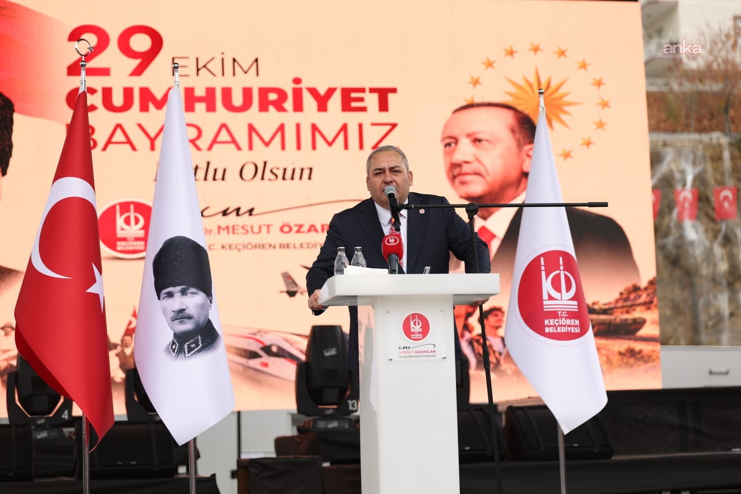 Keçiören Belediye Başkanı Özarslan: "Cumhuriyet’e sahip çıkmak bizlerin öz görevidir"