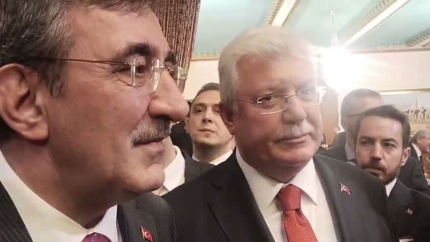 TBMM’de yeni yasama yılı açılış resepsiyonu… Cevdet Yılmaz: Terörsüz Türkiye sürecinde Türkiye modelimiz var, üçüncü göz yok