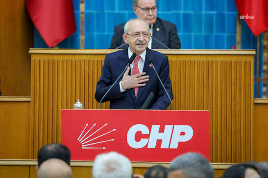 CHP Grubu, TBMM Genel Kurulu'nda Erdoğan için ayağa kalkmayacak