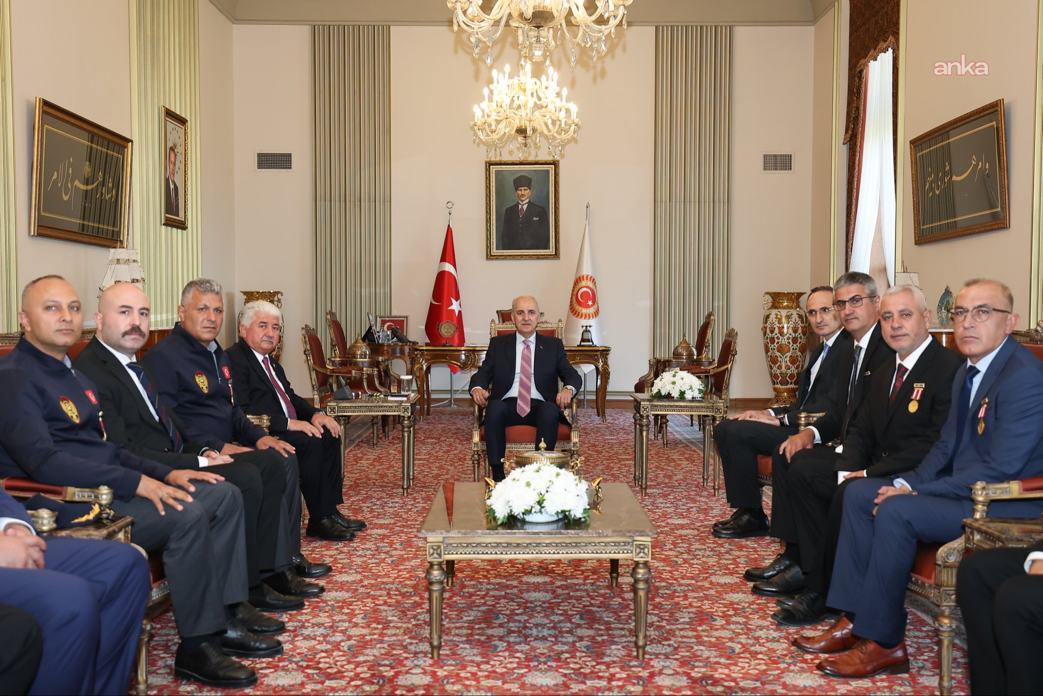 TBMM Başkanı Kurtulmuş'tan 15 Temmuz gazilerine "teşekkür beratı"