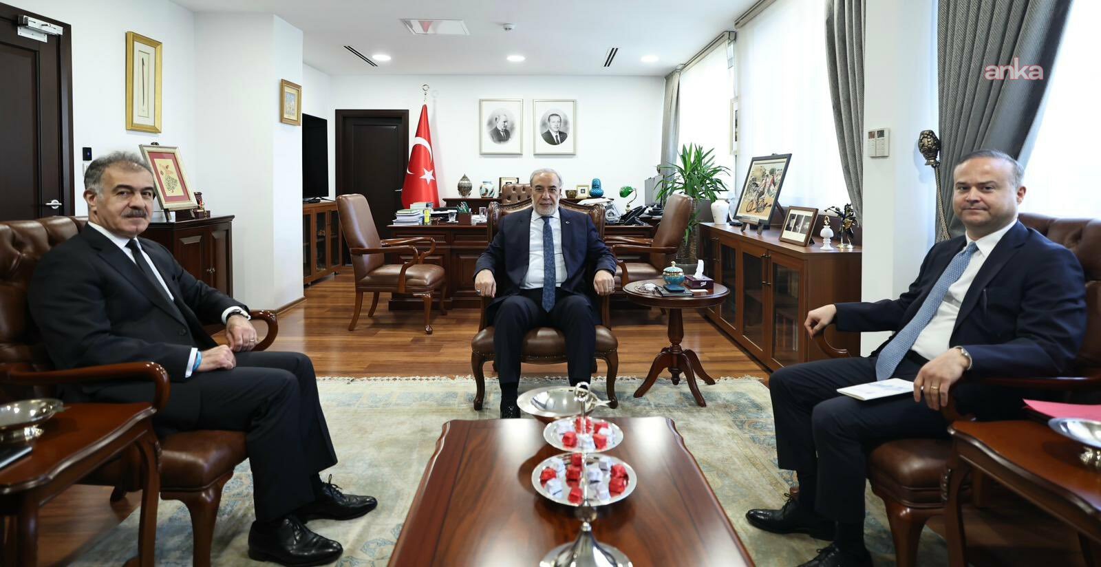 Bakan Yardımcısı Kulaklıkaya, Dizayi ile bir araya geldi