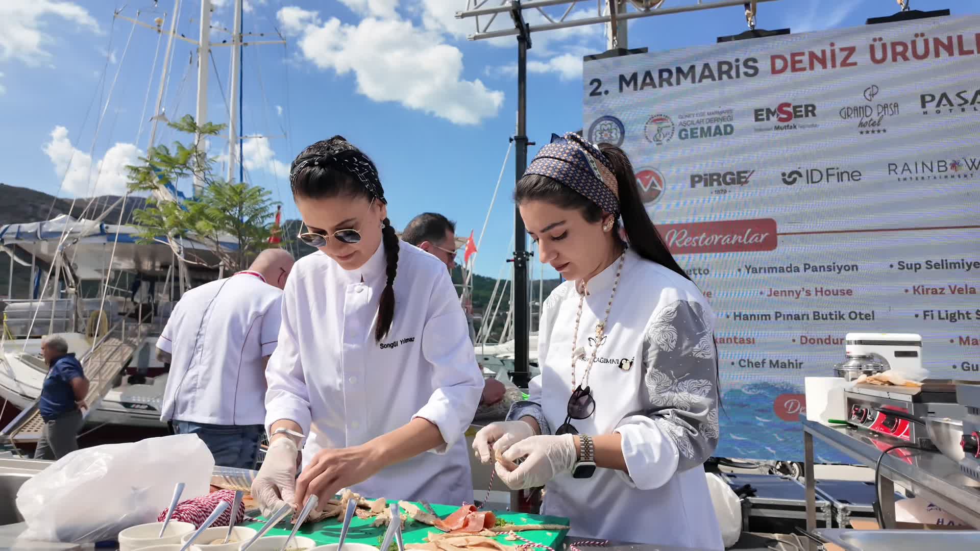 2. Marmaris Deniz Ürünleri Festivali, Selimiye'de başladı