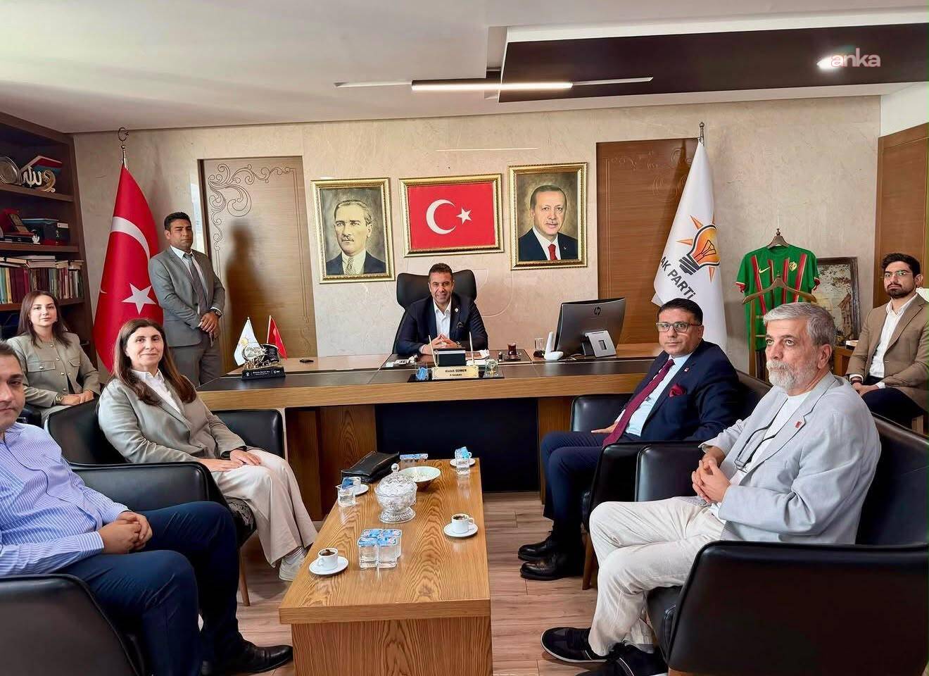 CHP Diyarbakır İl Başkanlığı’ndan AK Parti’ye ziyaret