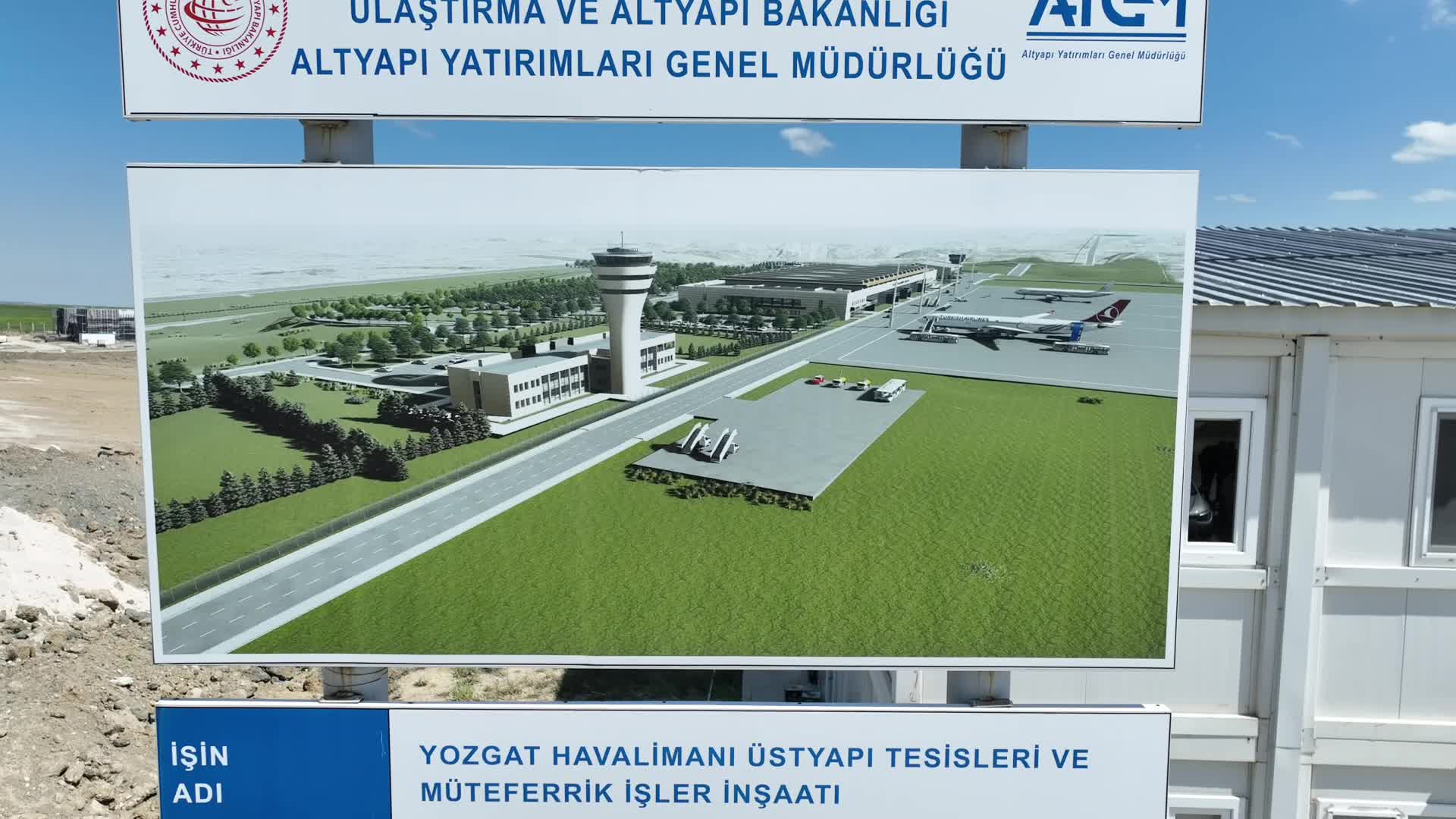 Yozgat’ta 2022 yılında hizmete açılması beklenen havalimanı için yeni tarih 2027 oldu