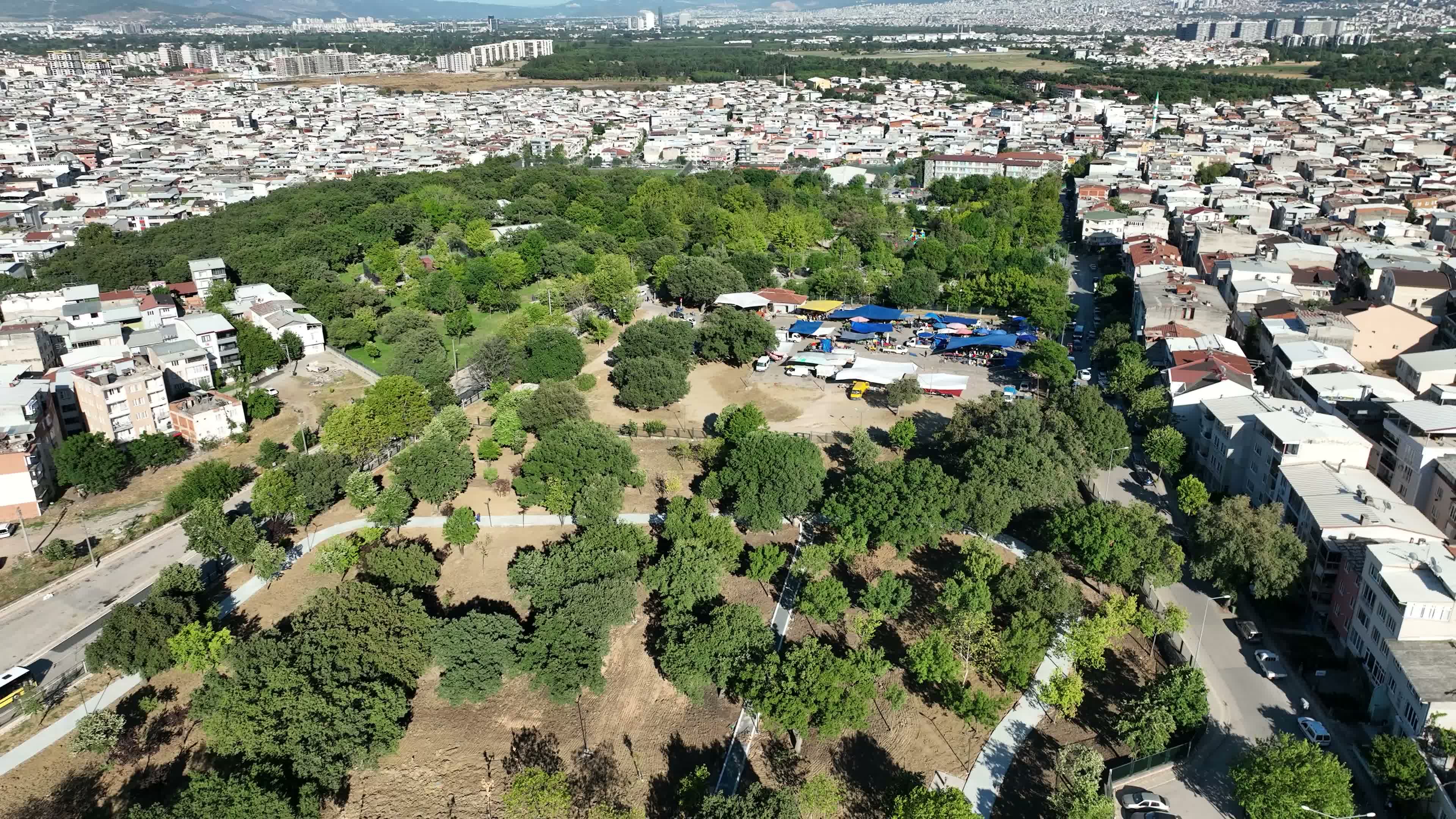 Bursa Büyükşehir Belediyesi, Hamitler Mesire Alanı'nı yeniliyor