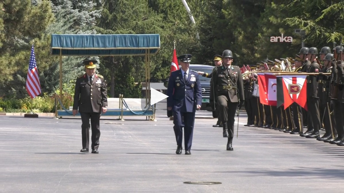 Genelkurmay Başkanı Orgeneral Bayraktaroğlu, Amerikan mevkidaşı ile görüştü