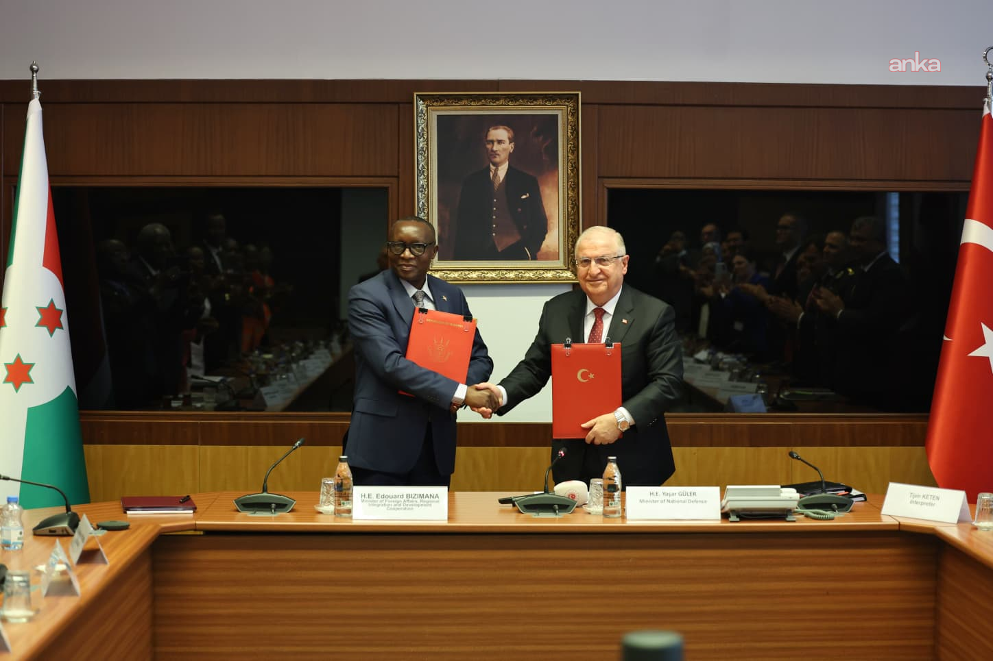 Türkiye-Burundi 1'inci Dönem Karma Ekonomik Komisyon Toplantısı yapıldı