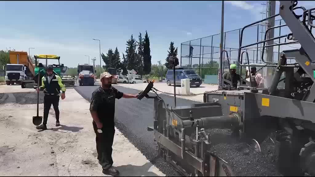 Adıyaman Belediyesi’nden yılın ilk yarısında yoğun asfalt mesaisi