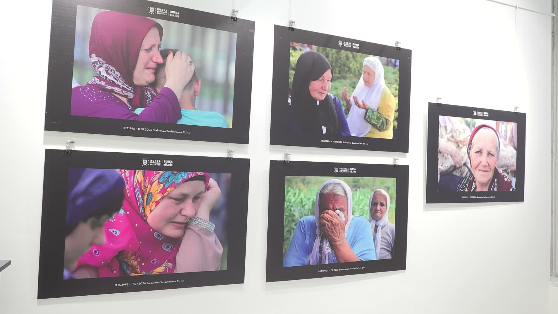 Bursa Büyükşehir Belediyesi'nden Srebrenitsa anma programı