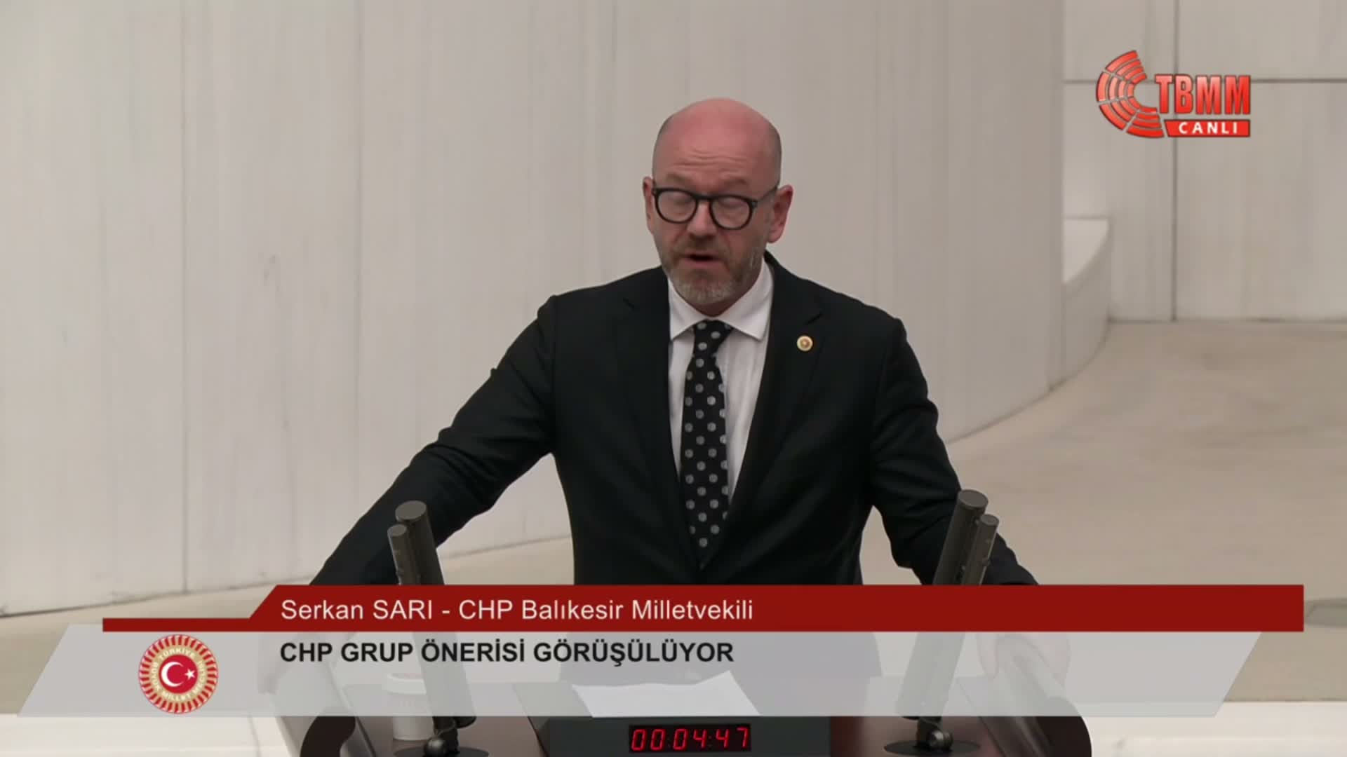 TBMM Genel Kurulu... CHP'nin şehit ve gazi hakları için verdiği araştırma önergesi AK Parti ve MHP oylarıyla reddedildi