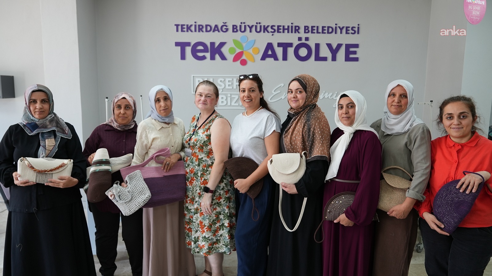 Tekirdağ Büyükşehir Belediyesi TEK Atölye'de eğitim ve atölye çalışmaları devam ediyor