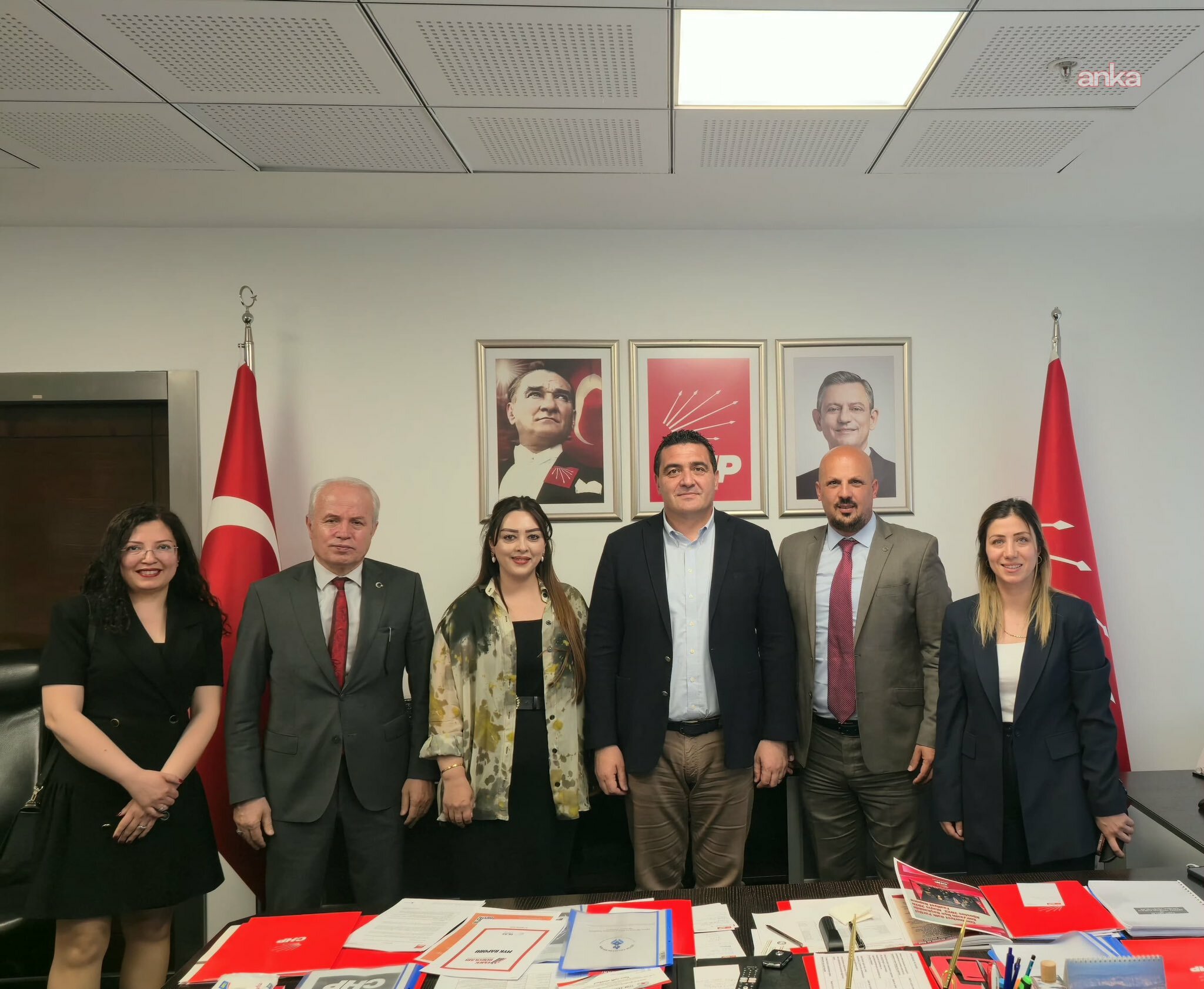 Ulaş Karasu, EĞİTİM ÇALIŞANLARI SEN Başkanı Özdemir ile biraraya geldi