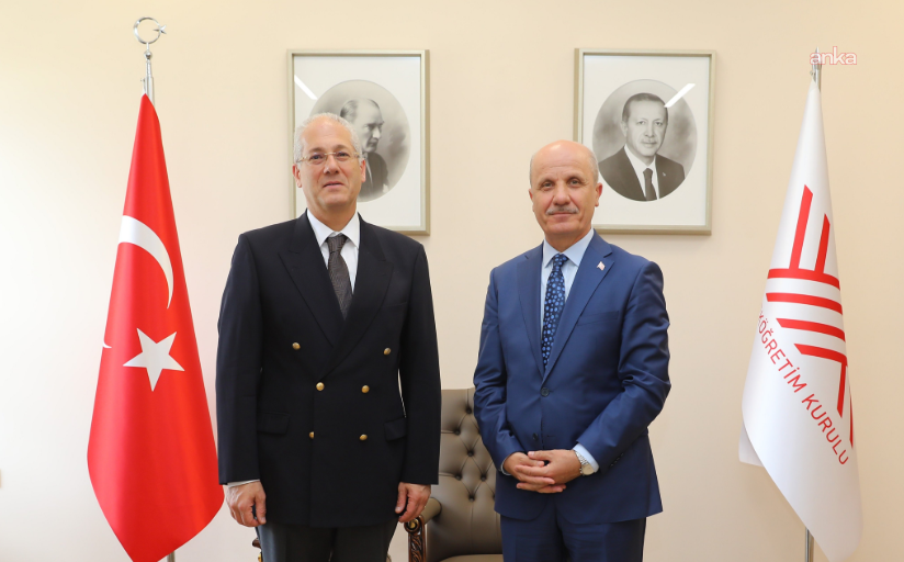 YÖK Başkanı Özvar, Mısır Büyükelçisi El Şeyh’i ağırladı