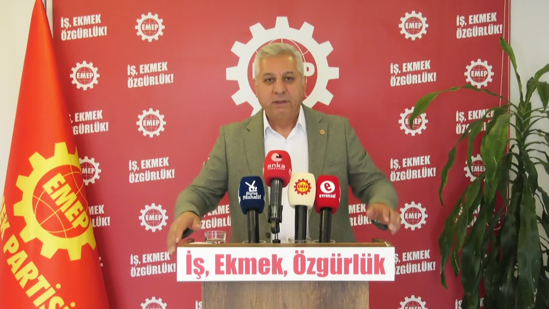 EMEP Genel Başkanı Seyit Aslan: "Cumhurbaşkanı'nın mutlak butlan açıklamasına kim inanır?"