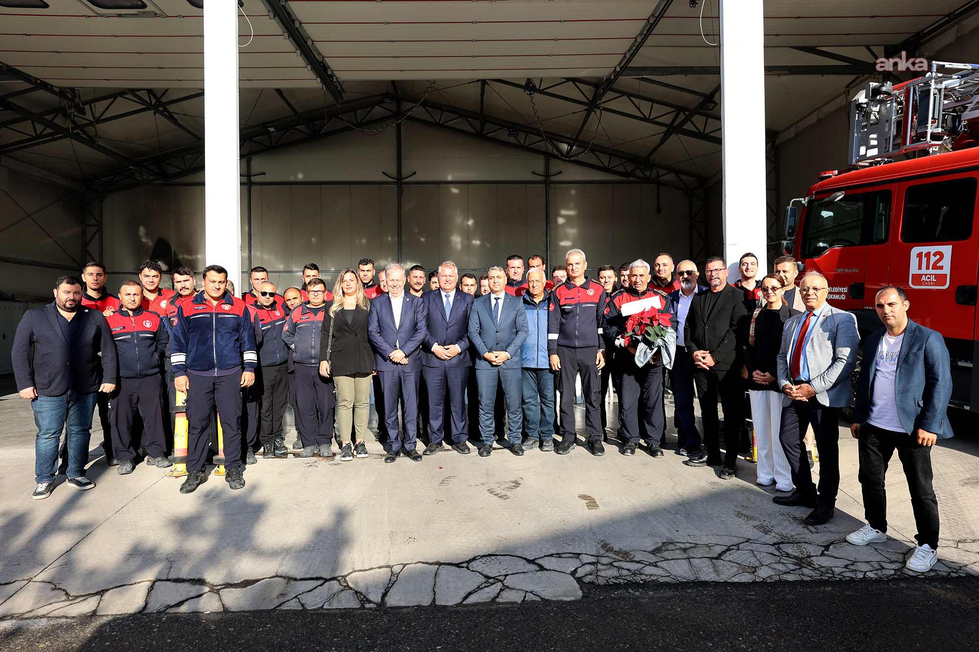 Urla Belediye Başkanı Balkan, İtfaiye Haftası’nda itfaiyecilerle buluştu