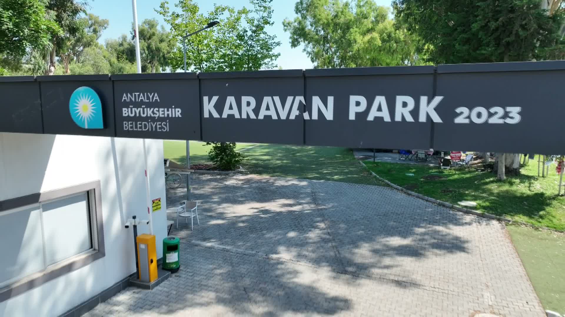 Antalya Büyükşehir Belediyesi’nin Karavan Park’ı yaz boyunca yoğun ilgi gördü