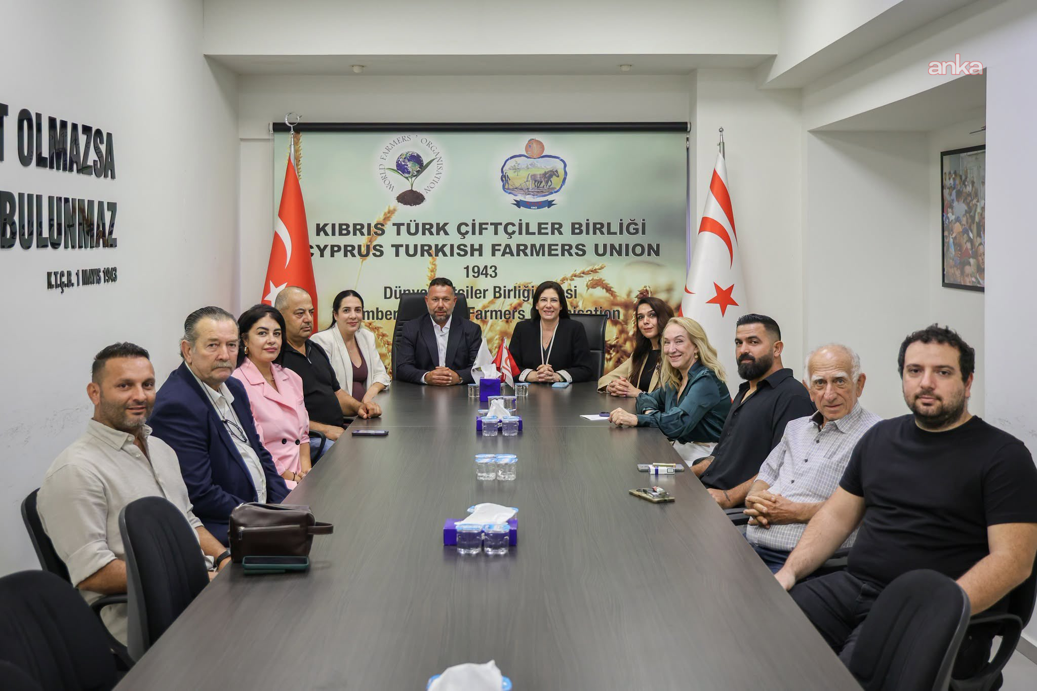 CTP’den Kıbrıs Türk Çiftçiler Birliği’ne ziyaret: “Planlı bir tarım politikası izleyeceğiz”