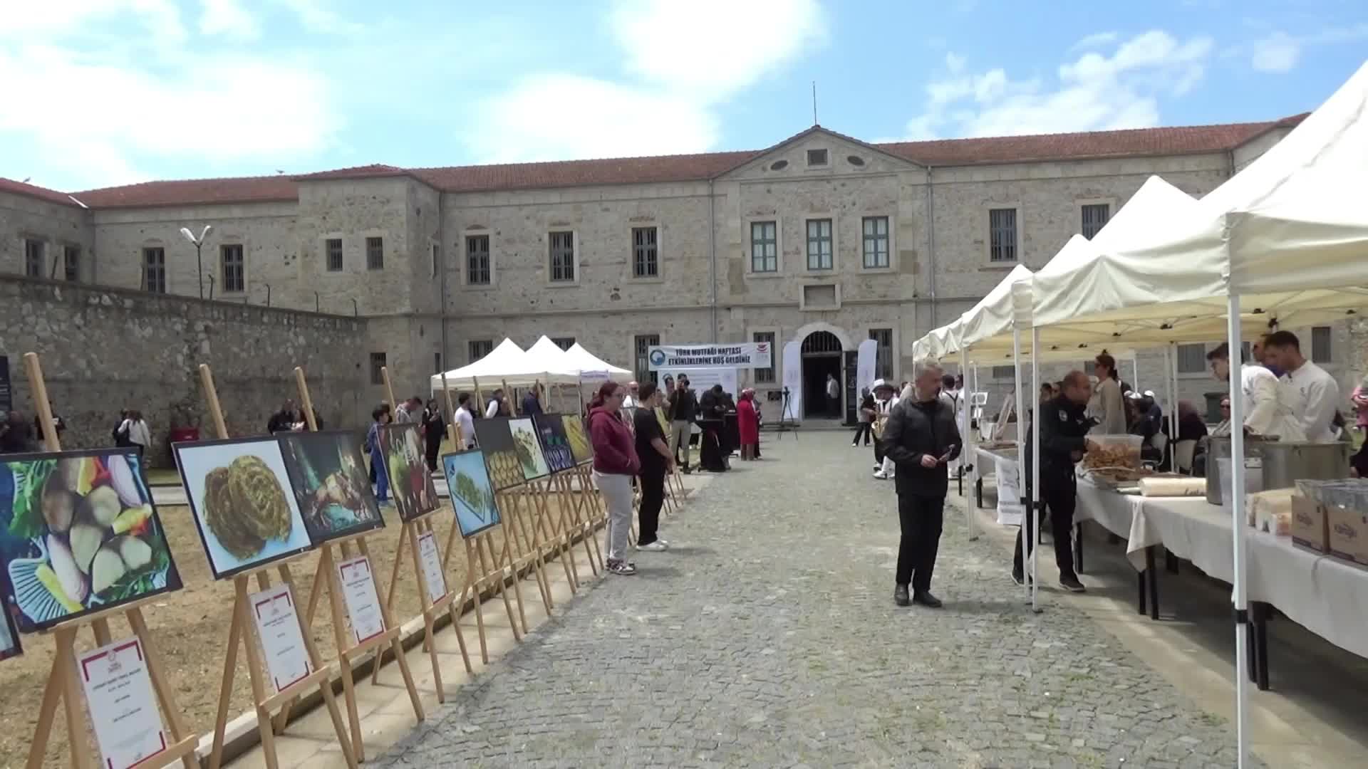 Sinop'ta Türk Mutfağı Haftası'nda yöresel lezzetler beğeniye sunuldu
