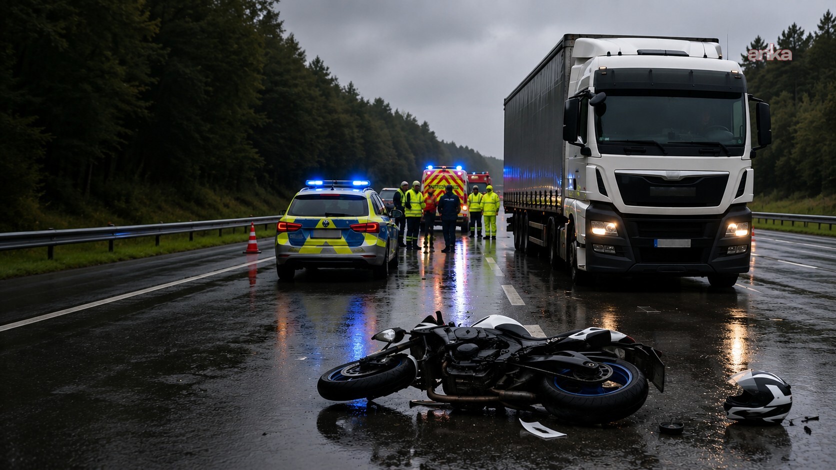 Almanya'da motosiklet sürüş eğitiminde yaşanan kazada 16 yayındaki genç kız hayatını kaybetti