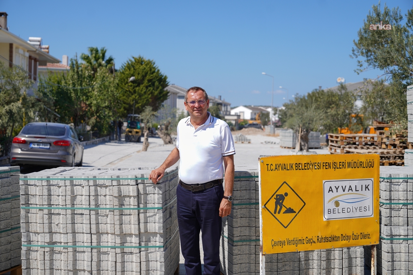 Ayvalık'ta 200 milyon TL'lik altyapı yatırımı