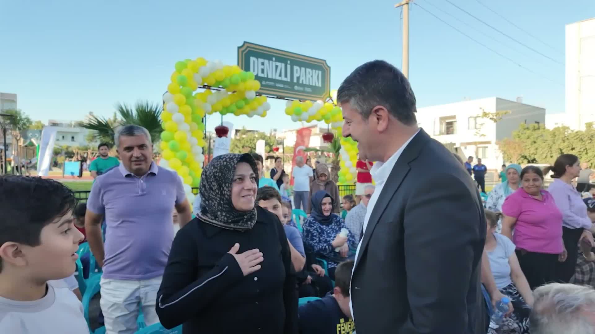 Adıyaman ile Denizli'den "kardeş şehir" dayanışması: 3 bin 500 metrekarelik park hizmete açıldı