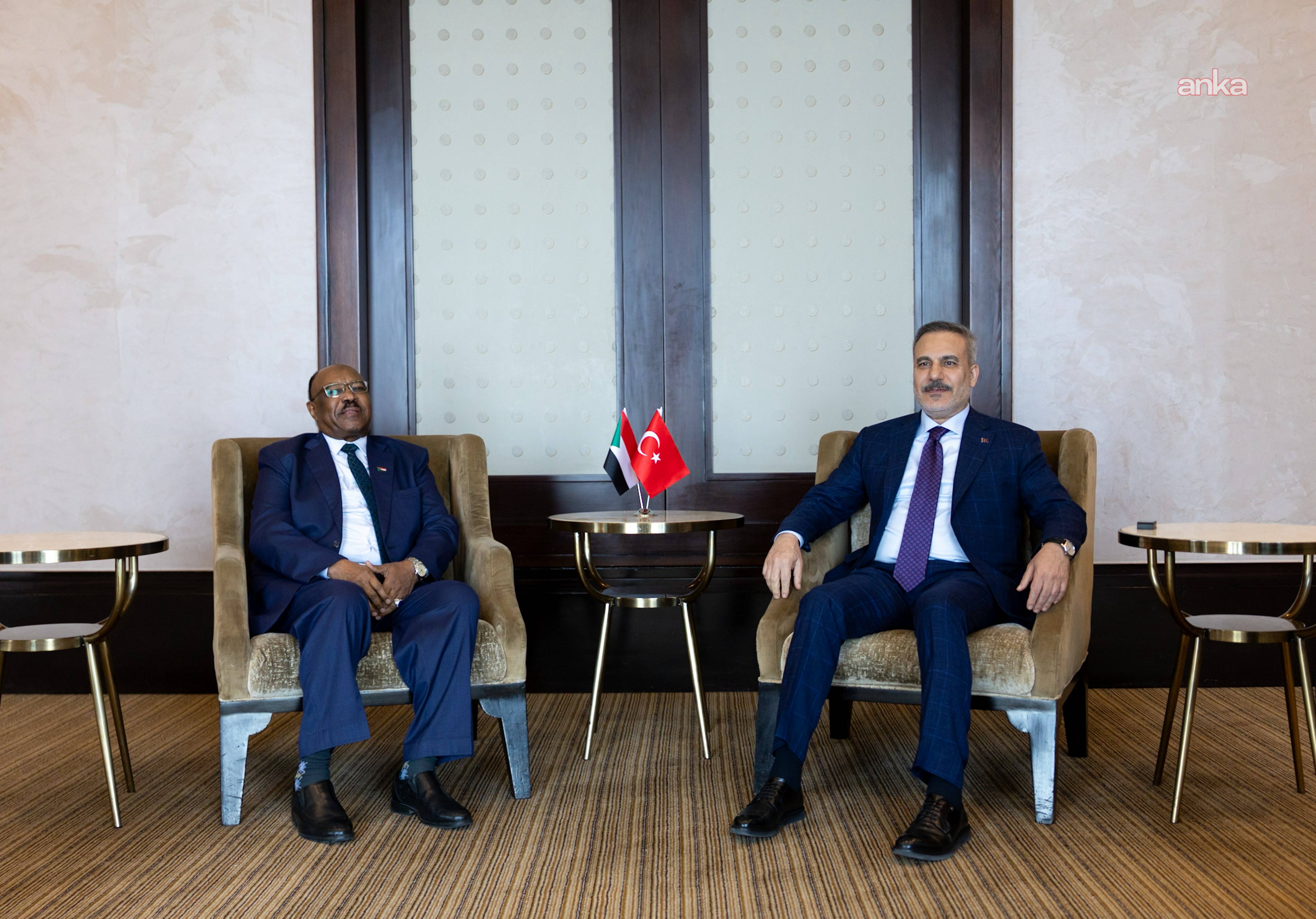 Dışişleri Bakanı Fidan, Sudan Dışişleri ve Uluslararası İşbirliği Bakanı Salem ile görüştü