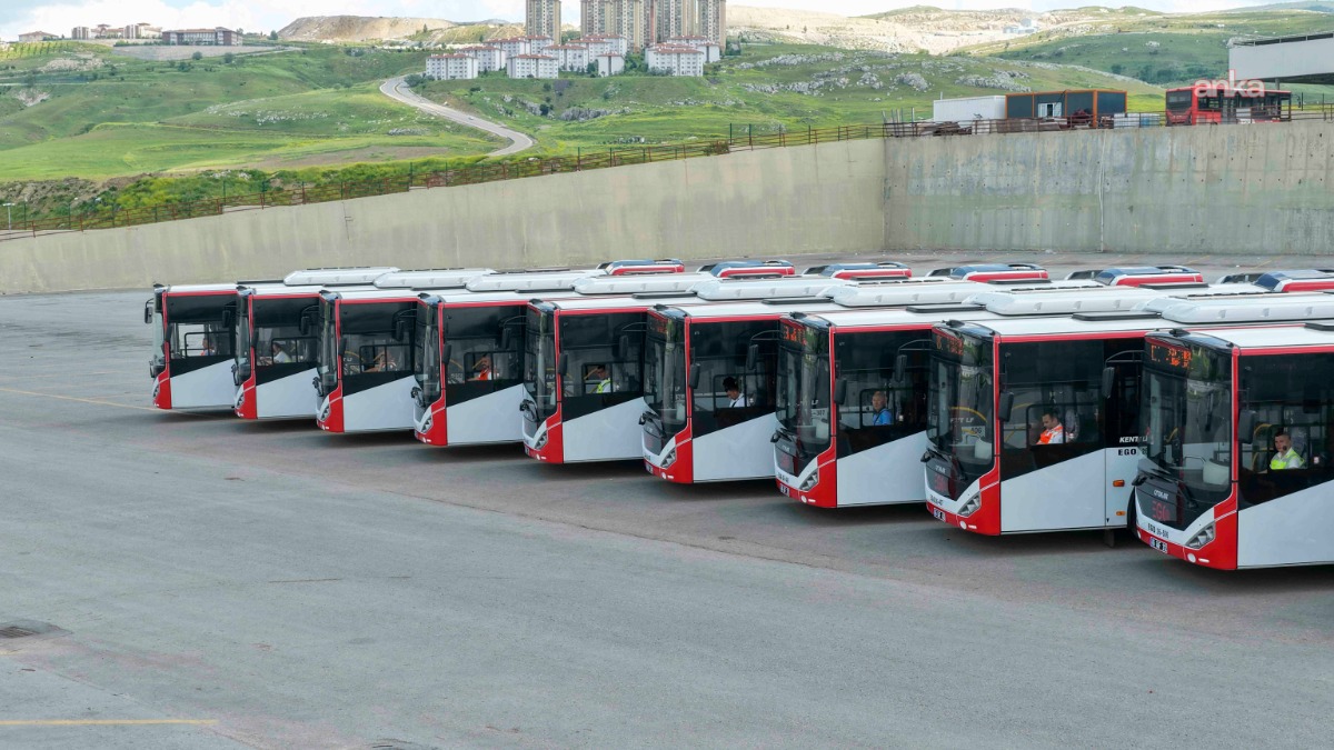 Başkent’te otobüs sayısı bin 979’a çıktı