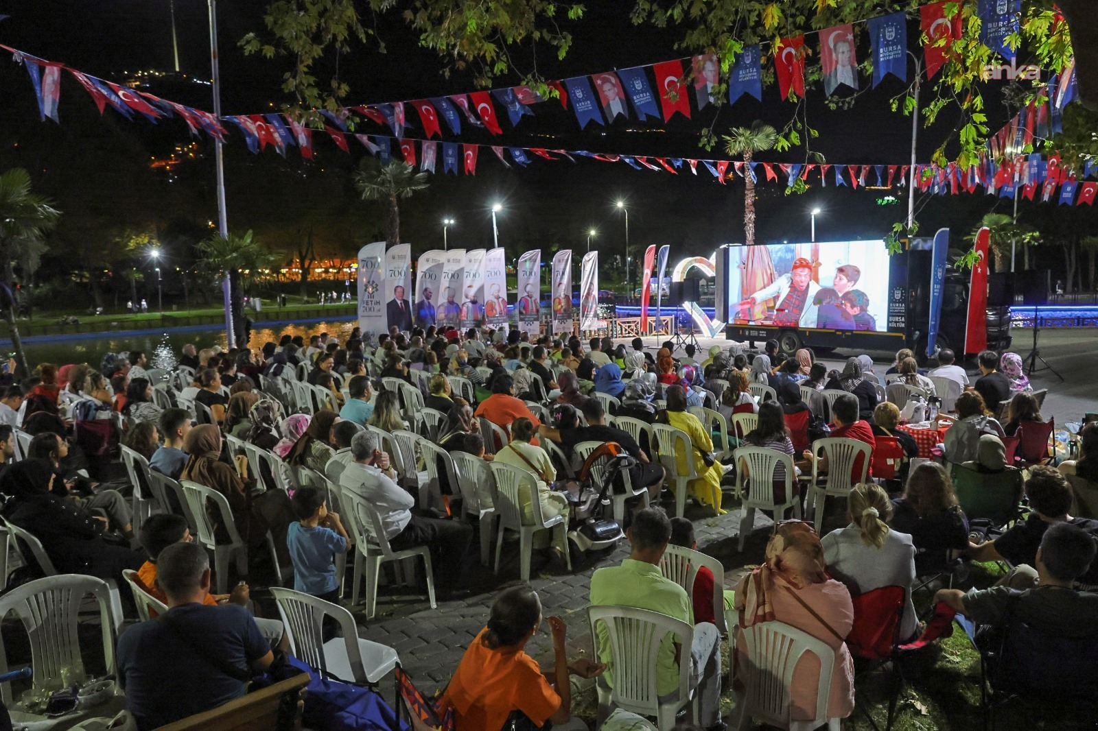Bursa'da Kültürpark Yeşilçam Sinema Akşamları başladı