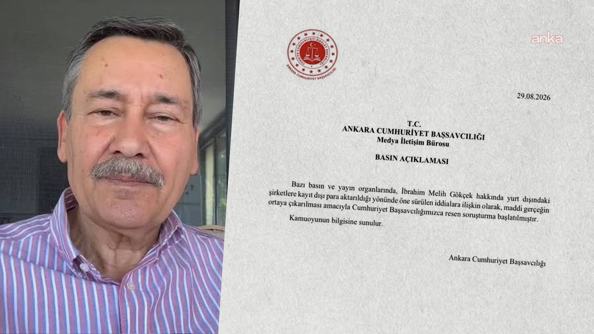 Gökçek yarın ifade verecek