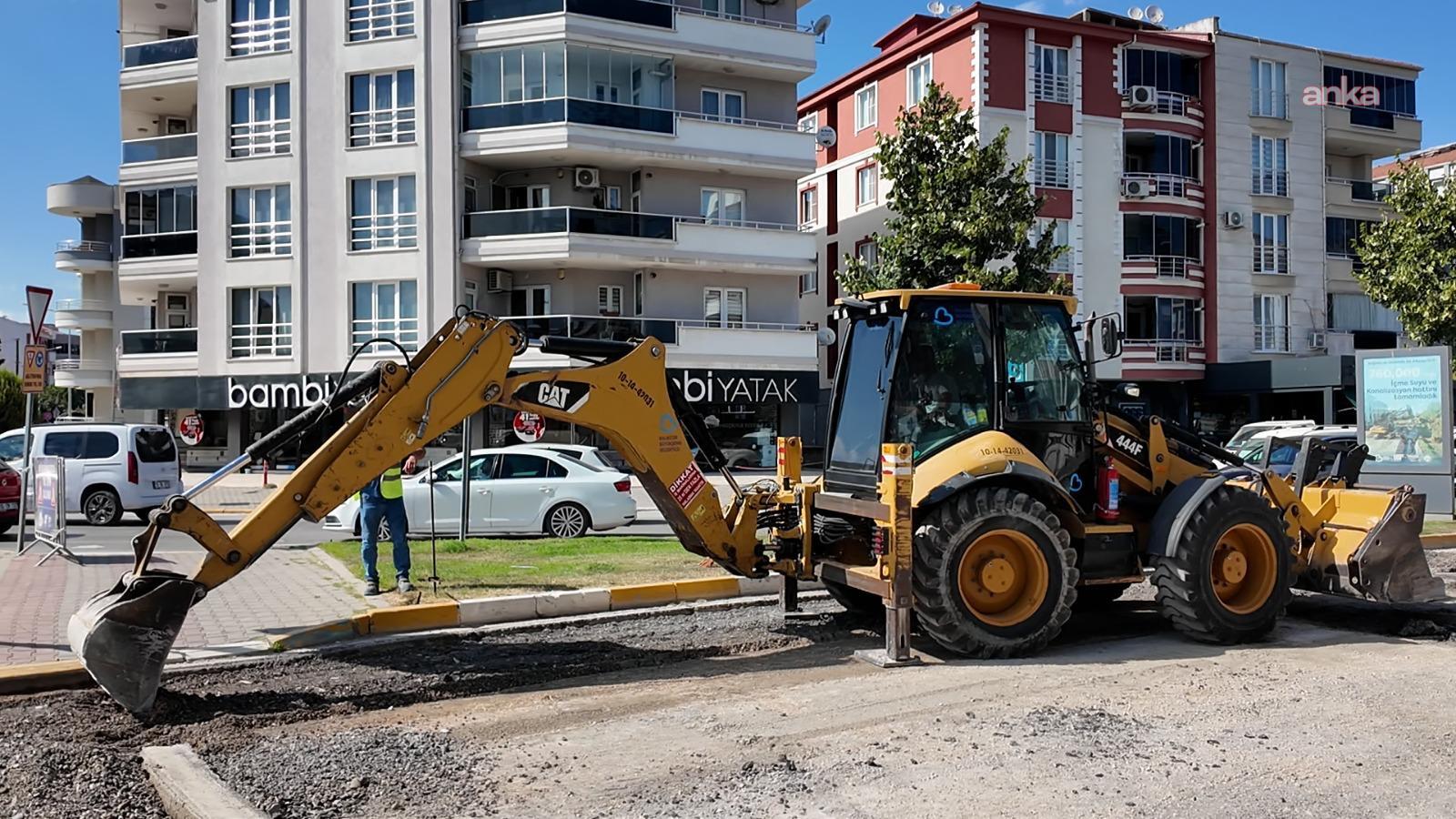 Balıkesir Büyükşehir Belediyesi, Savaştepe Caddesi’ni yeniliyor