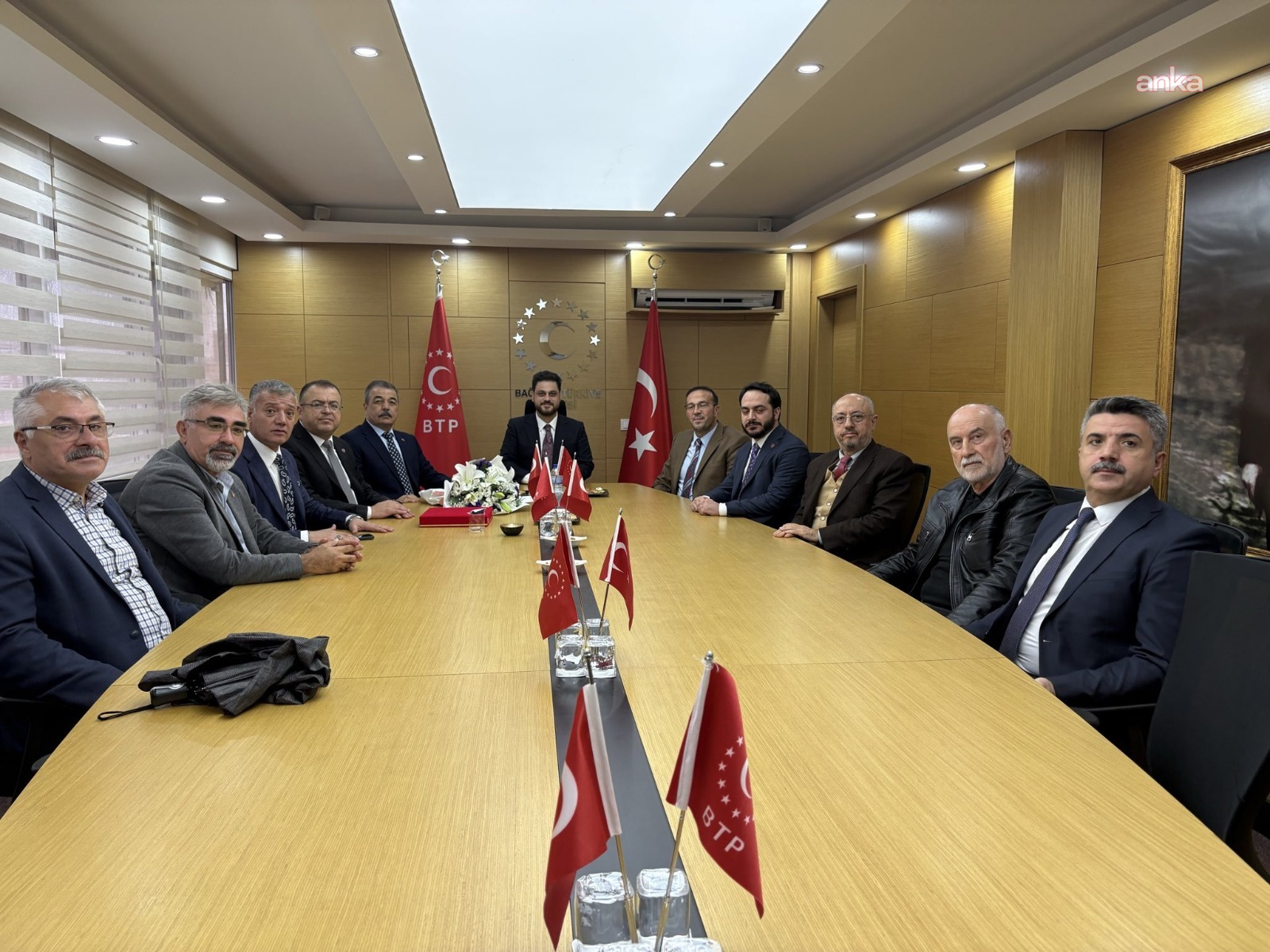 Birleşik Kamu-İş Konfederasyonu’ndan BTP Genel Başkanı Hüseyin Baş’a ziyaret